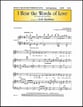 I Hear the Words of Love SATB choral sheet music cover